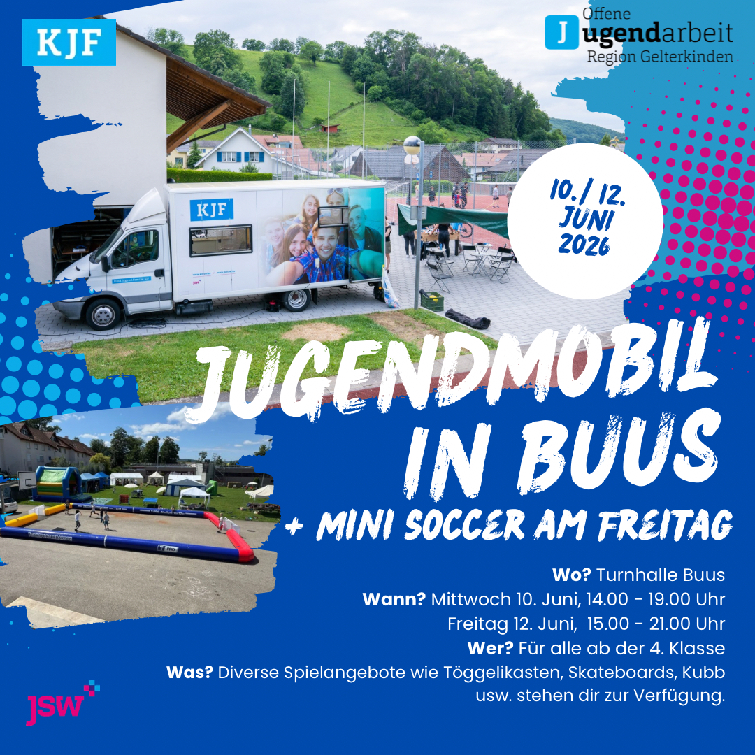 Flyer Jugendmobil Buus